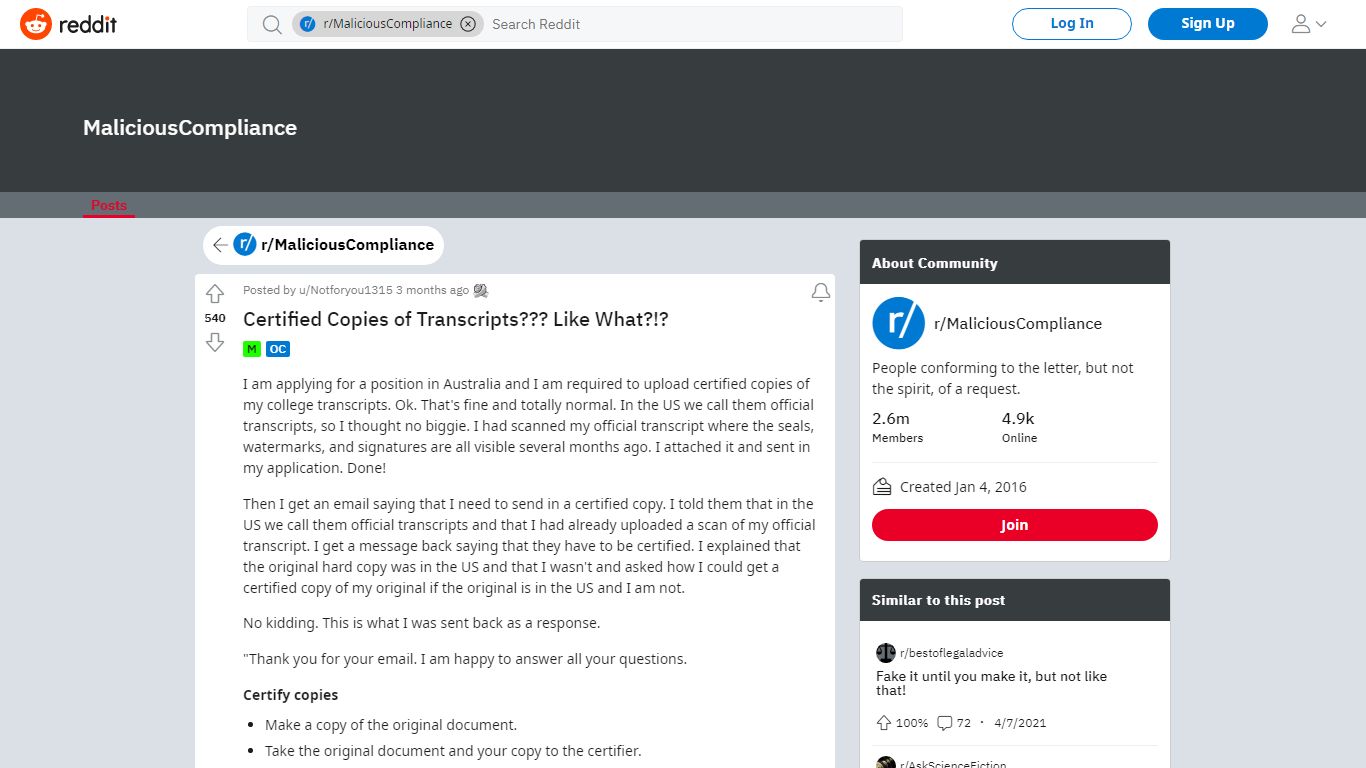 Certified Copies of Transcripts??? Like What?!? - reddit